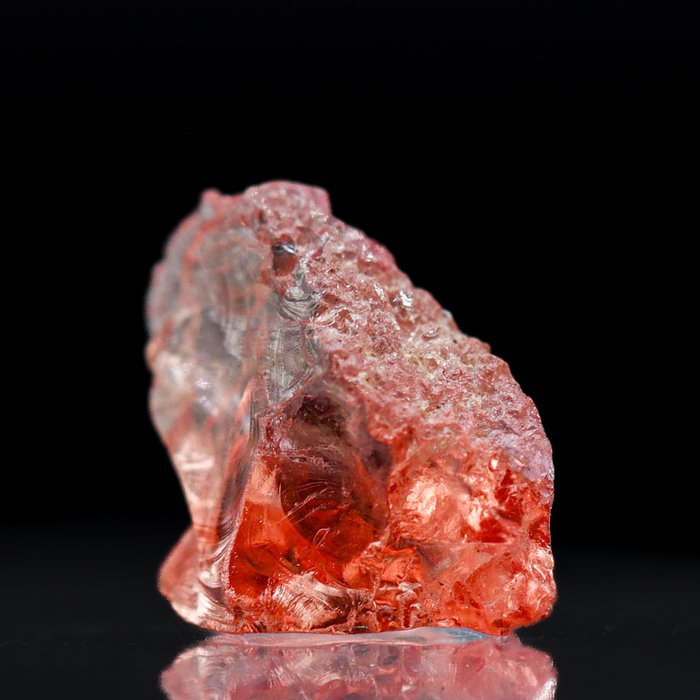 MAGOK Cristal de SPINEL Rojo Fancy • 0.80 ct • Rojo intenso y saturado y bordes bien definidos - Altura: 7 mm - Ancho: 6 mm- 0.16 g - (1) — foto 5