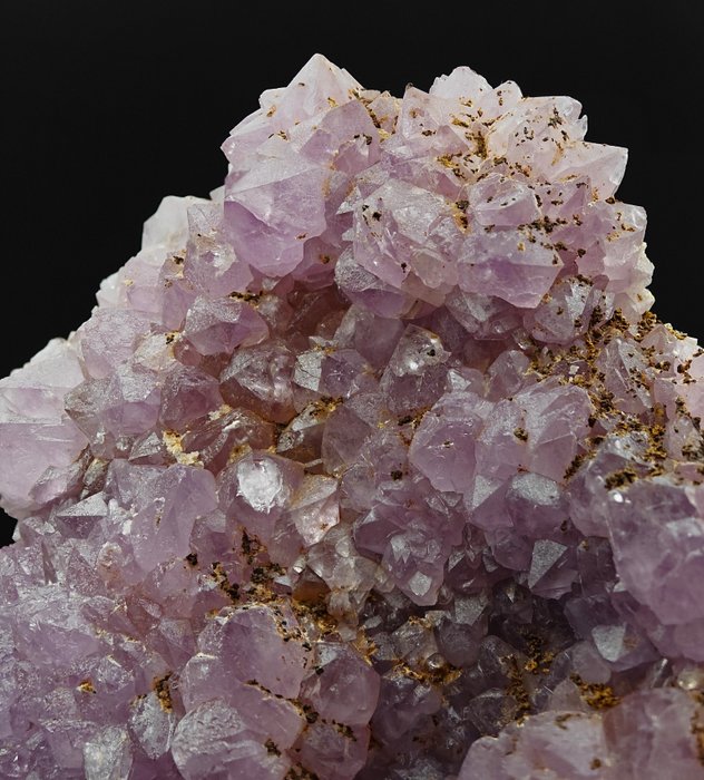Gran amatista rosada, rarísima, Cerdeña Cristales sobre matriz - Altura: 177 mm - Ancho: 149 mm- 1226 g — foto 4