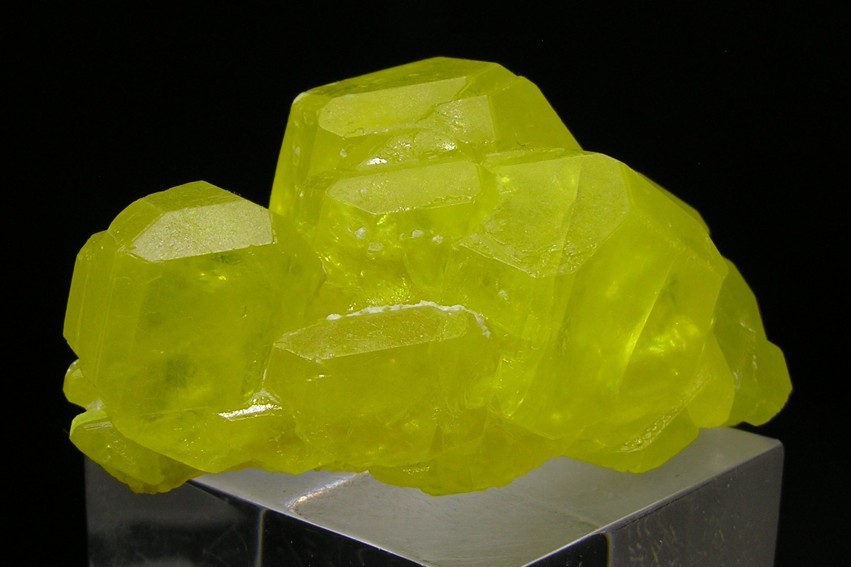 Azufre Cristales - Altura: 60 mm - Ancho: 38 mm- 49.7 g - (1) — foto 2