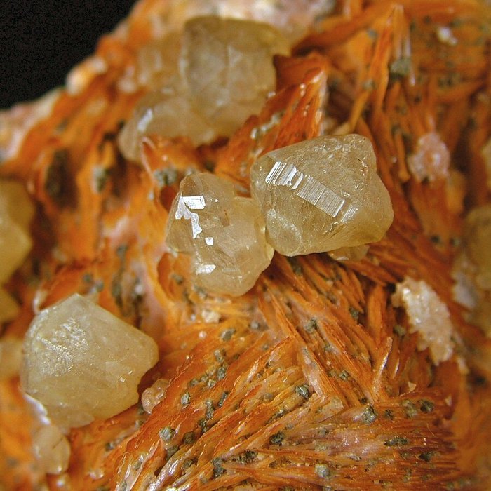 CW1901 Cerusita sobre Barita Cristales sobre matriz - Altura: 102 mm - Ancho: 99 mm- 810 g - (1) — foto 3