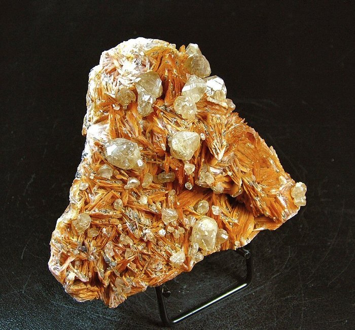 CW1901 Cerusita sobre Barita Cristales sobre matriz - Altura: 102 mm - Ancho: 99 mm- 810 g - (1) — foto 5