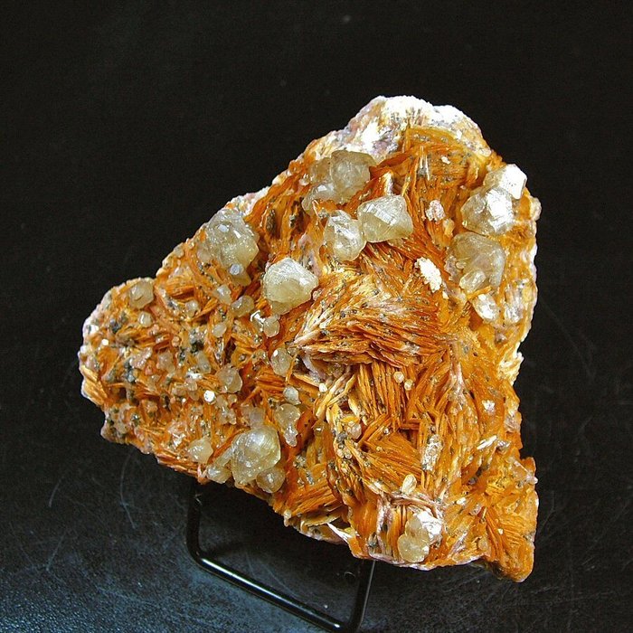 CW1901 Cerusita sobre Barita Cristales sobre matriz - Altura: 102 mm - Ancho: 99 mm- 810 g - (1) — foto 7