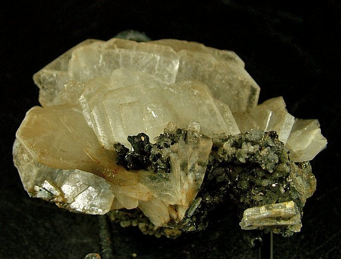 CW1955 Graziosa Barita sobre Pirita y Esfalerita Agregado cristalino - Altura: 44 mm - Ancho: 58 mm- 115 g - (1) — foto 9