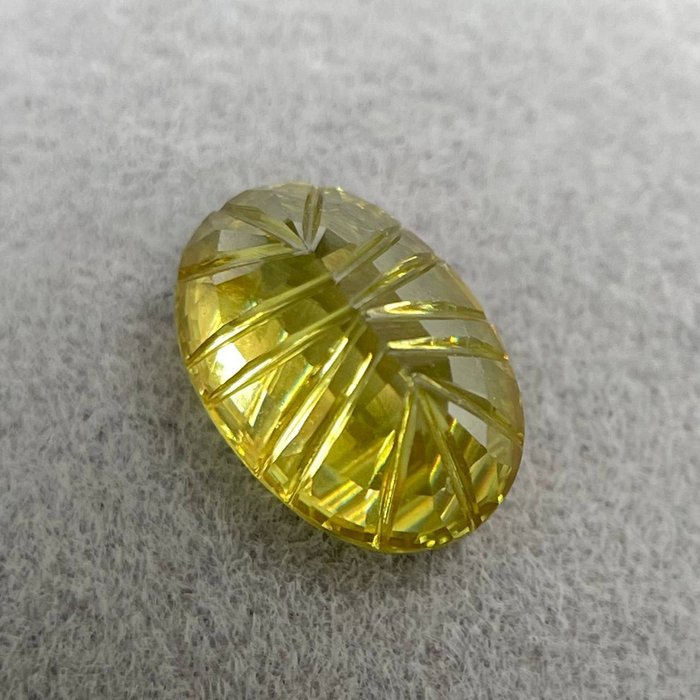 Amarillo, Verde Esfena - 2.60 ct - IGI Certificado — foto 6