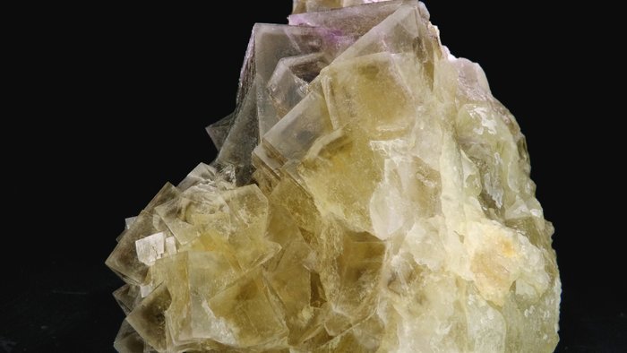 Fluorita (zonada) - Arbouet, Pirineos, Francia - Altura: 15.2 cm - Ancho: 10 cm- 1625 g — foto 7