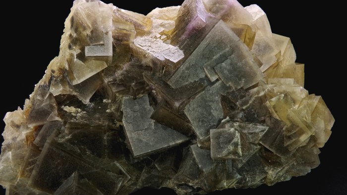 Fluorita (zonada) - Arbouet, Pirineos, Francia - Altura: 15.2 cm - Ancho: 10 cm- 1625 g — foto 9