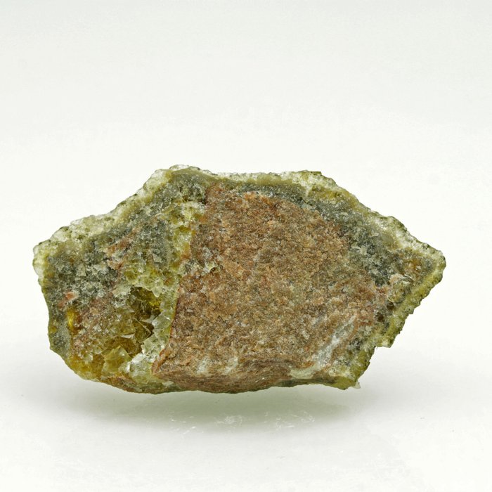 Fluorita amarilla con dolomita Cristales sobre matriz - Altura: 8.1 cm - Ancho: 4.5 cm- 77 g — foto 7