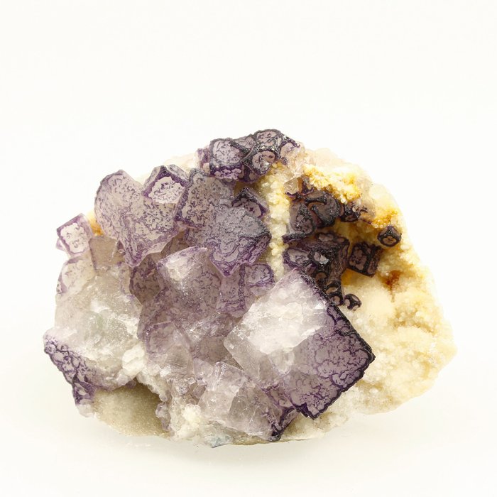 Código QR fluorita Cristales - Altura: 7.7 cm - Ancho: 5.7 cm- 157 g — foto 5