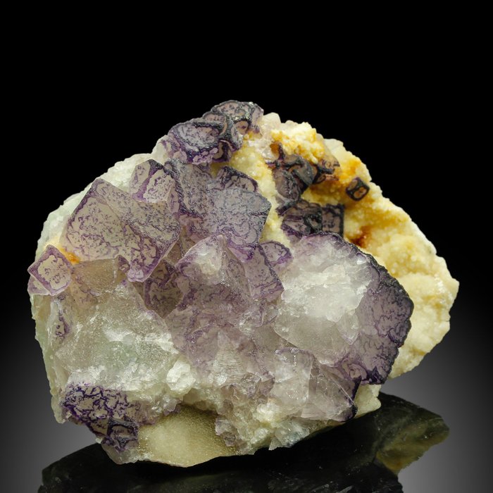 Código QR fluorita Cristales - Altura: 7.7 cm - Ancho: 5.7 cm- 157 g — foto 9