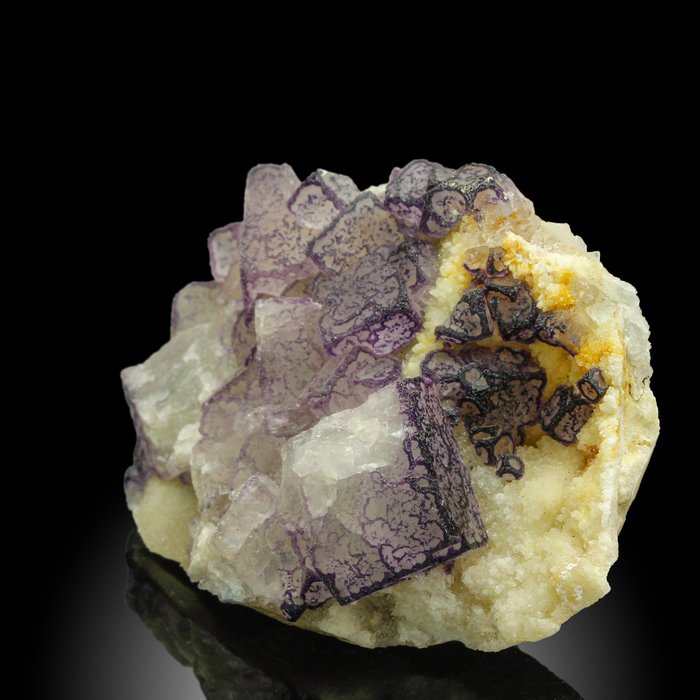 Código QR fluorita Cristales - Altura: 7.7 cm - Ancho: 5.7 cm- 157 g — foto 10